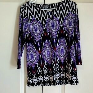 Chico’s travelers shirt, size 0